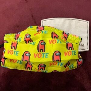 6/$20 New kid’s Among Us face mask